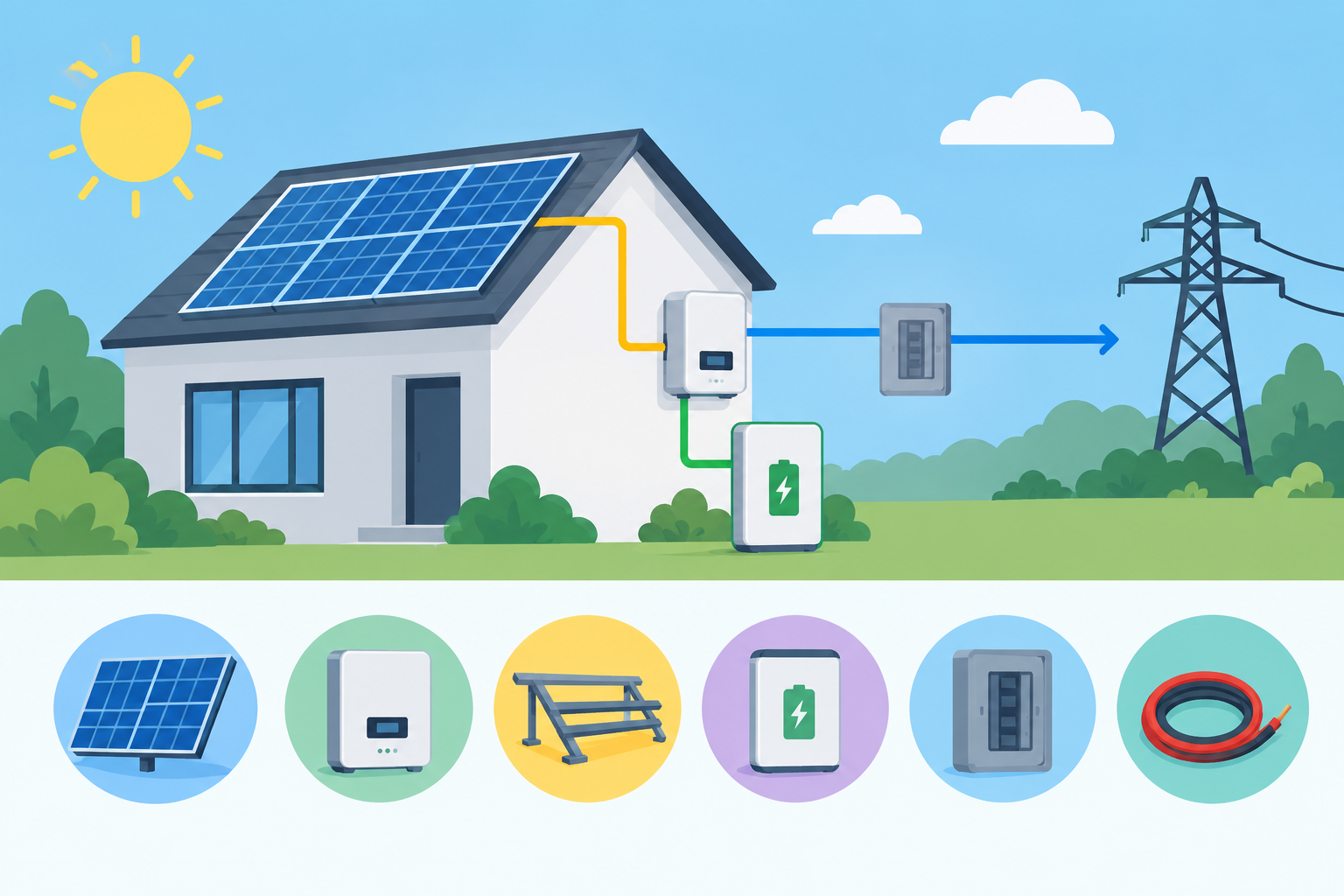 Understanding the Key Components of a Solar Energy System